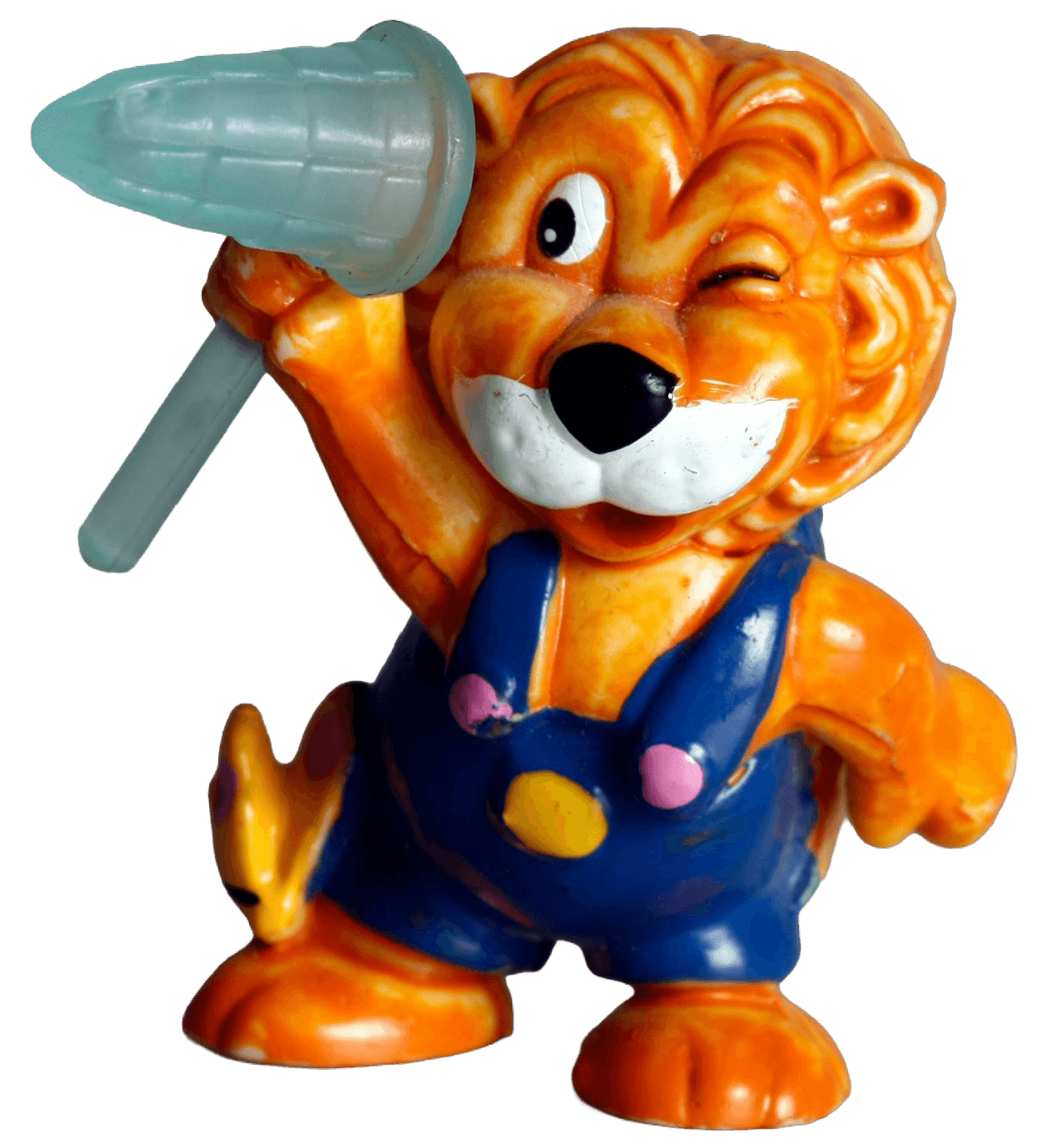 A collectible figurine being valued